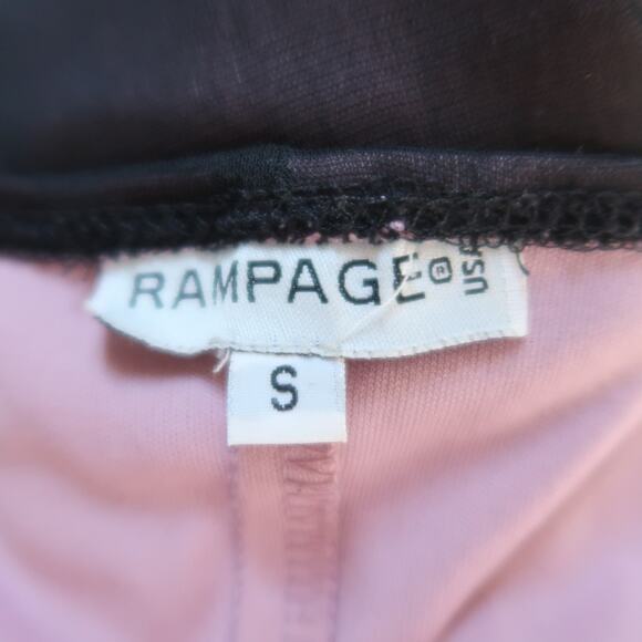 Vintage Y2K Rampage Black Sheer Mesh Slip Babydoll Mini Dress S - Picture 6 of 7